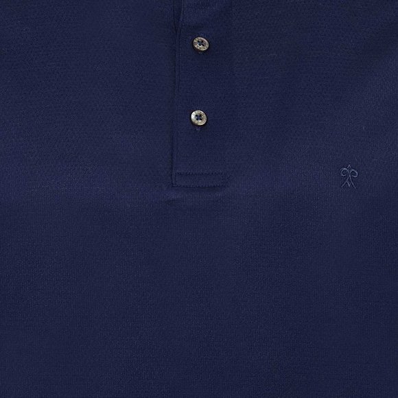 DAMAT Exclusive Basic Navy Blue Polo T-Shirt - Picture 2 of 2